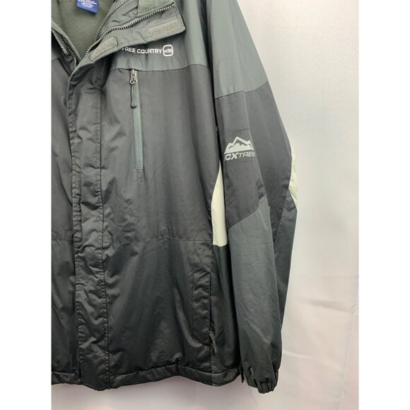 Men’s Free Country Gray Jacket Size 3XL(Tall) - Picture 3 of 6